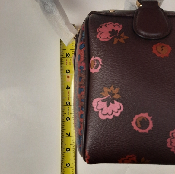 NWT Coach Mini Bennett satchel with Primrose Floral print - Picture 11 of 16